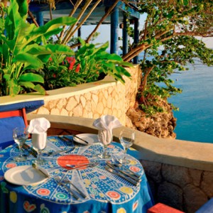 dining 2 - the caves jamaica - luxury caribbean holidays