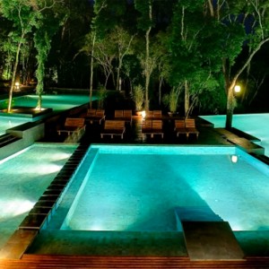 pools 2 - loi suites iguazu hotel - luxury argentina holidays