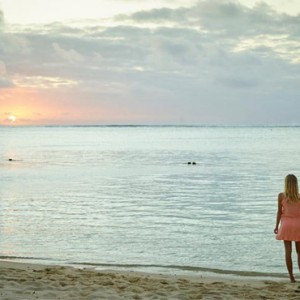 sunset - lux le morne mauritius - luxury mauritius holiday packages