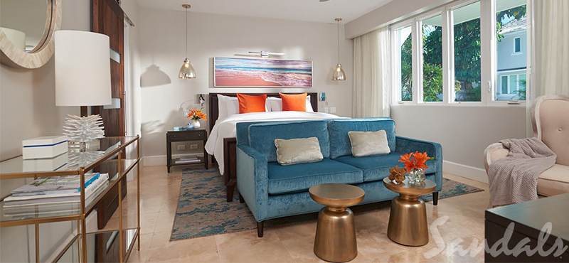 luxury Bahamas holiday Packages Royal English Walkout Butler Hideaway Villa Suite With Patio Tranquility Soaking Tub