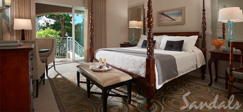luxury Bahamas holiday Packages Sandals Royal Bahamian Balmoral Zen Garden Walkout Club Level Room