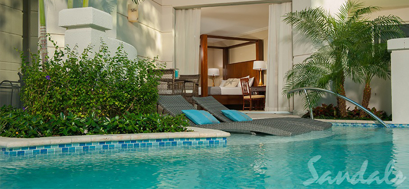 luxury Bahamas holiday Packages Sandals Royal Bahamian Windsor Honeymoon Hideaway Swim Up Crystal Lagoon Zen Butler Suite 2