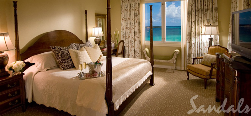 luxury Bahamas holiday Packages Sandals Royal Bahamian Windsor Honeymoon Oceanview One Bedroom Butler Royal Suite
