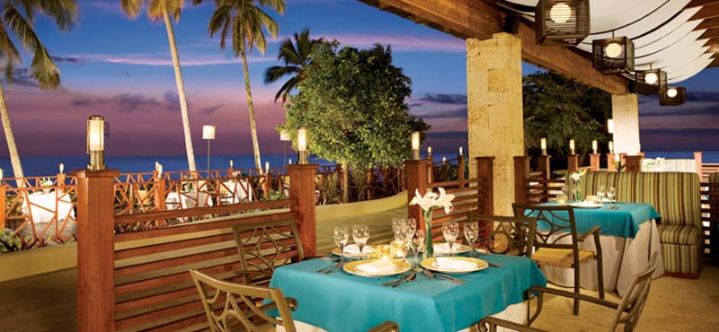 Dreams La Romana Resort & Spa Dominican Republic Luxury Honeymoon Packages Seaside Grill