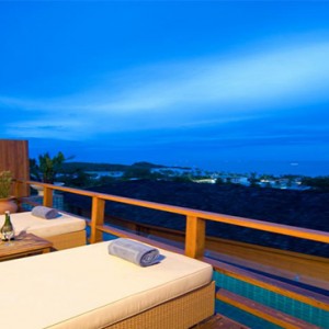 KC resort & overwater villas - Luxury Thailand holiday packages - sun deck