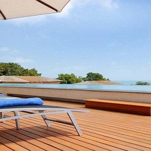 KC resort & overwater villas - Luxury Thailand holiday packages - sun loungers
