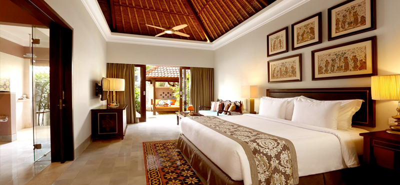 Luxury Bali Holiday Packages Sudamala Suites & Villas Deluxe Garden Suite Bedroom2