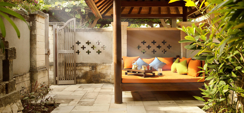 Luxury Bali Holiday Packages Sudamala Suites & Villas Deluxe Garden Suite Outdoor Cabana