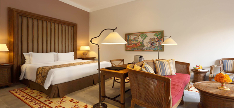Luxury Bali Holiday Packages Sudamala Suites & Villas Studio Suite Pool Access Bedroom 1