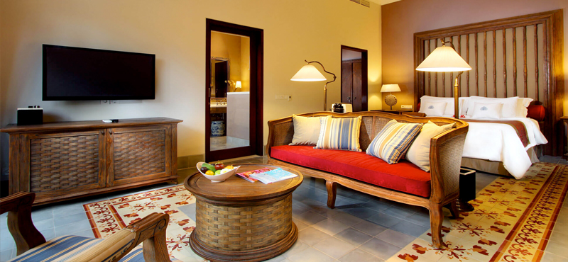 Luxury Bali Holiday Packages Sudamala Suites & Villas Studio Suite Pool Access Living Area 1