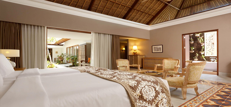 Luxury Bali Holiday Packages Sudamala Suites & Villas Two Bedroom Legong Villa Bedroom1