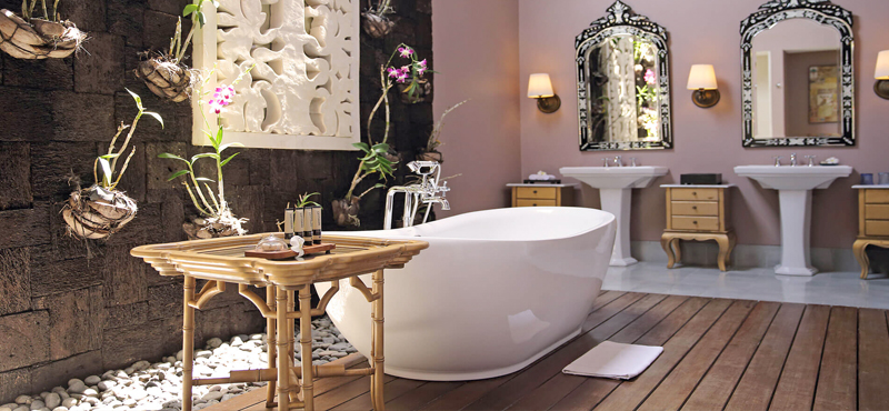 Luxury Bali Holiday Packages Sudamala Suites & Villas Two Bedroom Legong Villa Bathroom