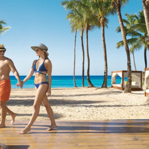 Luxury Dominican Republic Holiday Packages Dreams Dominicus La Romana Couple On Beach