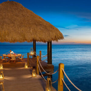 Luxury Dominican Republic Holiday Packages Dreams Dominicus La Romana Private Family Dinner On Pier