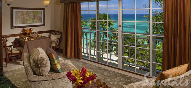 Luxury Jamaica Holiday Packages Sandals Royal Plantation Grand Duke Oceanfront Butler Suite HR 2
