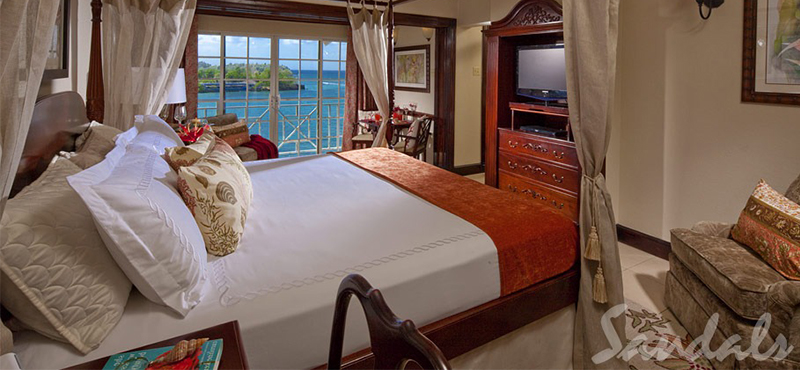 Luxury Jamaica Holiday Packages Sandals Royal Plantation Marquis Oceanfront Butler Suite GO
