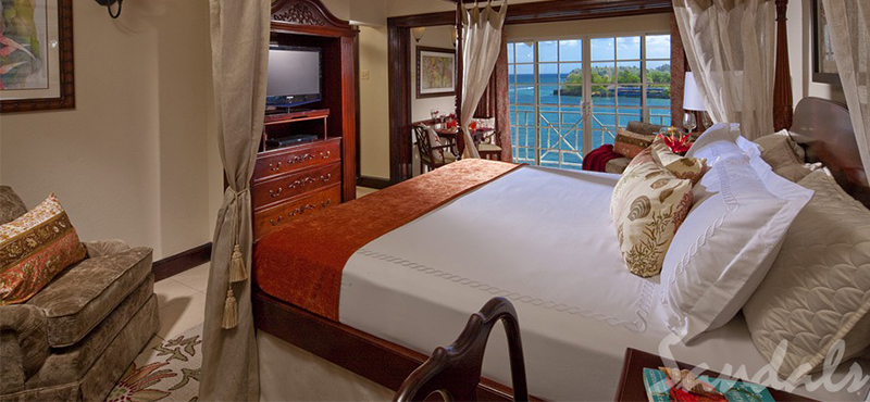 Luxury Jamaica Holiday Packages Sandals Royal Plantation Monarch Oceanfront Butler Suite MO