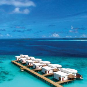 Luxury Maldives Holiday Packages OBLU Select At Sangeli Honeymoon Water Suites Aerial View