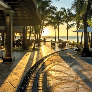 Luxury Mauritius Holiday Packages Paradis Beachcomber Golf Resort And Spa Pool At Sunset