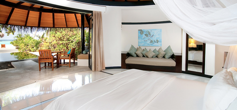 Deluxe Beach Villa With Pool 3 The Sun Siyam Iru Fushi Luxury Maldives Holidays