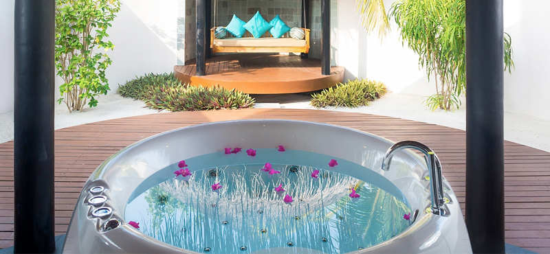 Deluxe Beach Villa With Pool 4 The Sun Siyam Iru Fushi Luxury Maldives Holidays