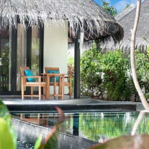 Deluxe Beach Villa With Pool The Sun Siyam Iru Fushi Luxury Maldives Holidays