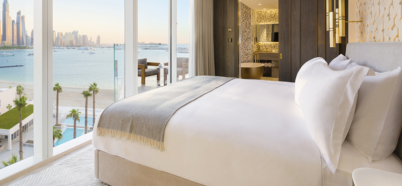 Junior Suite sea view - FIVE Palm Jumeirah Dubai - Luxury Dubai Holiday Packages