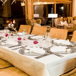 Pine Lodge Dolomites - Luxury Italy Holiday Packages - dining