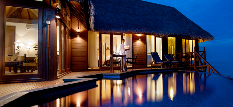 Sun Aqua Vilu Reef Luxury Maldives Honeymoon Packages Grand Reef Suite Exterior