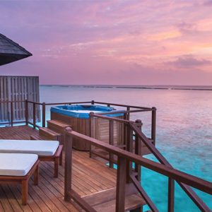 Sunset Horizon Water Villa The Sun Siyam Iru Fushi Luxury Maldives Holidays