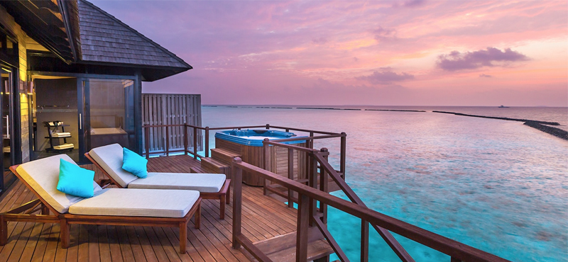 Sunset Horizon Water Villa The Sun Siyam Iru Fushi Luxury Maldives Holidays