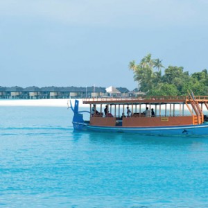 boat - the sun siyam iru fushi - luxury maldives holidays