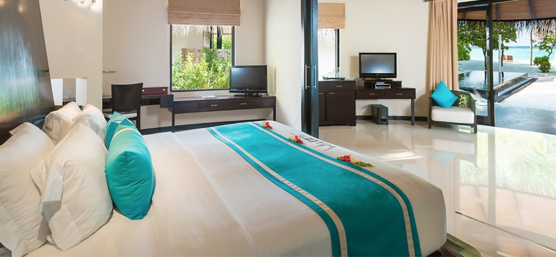 Family Deluxe Beach Villa With Pool 2 The Sun Siyam Iru Fushi Luxury Maldives Holidays