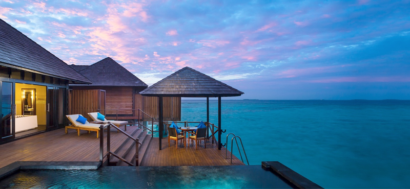 infinity water villa - the sun siyam iru fushi - luxury maldives holidays