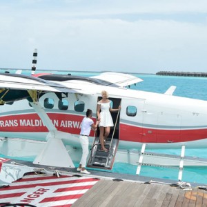 seaplane - the sun siyam iru fushi - luxury maldives holidays