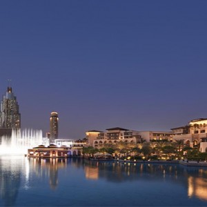 The Palace Downtown Dubai - Luxury Dubai holiday packages - Exterior at night