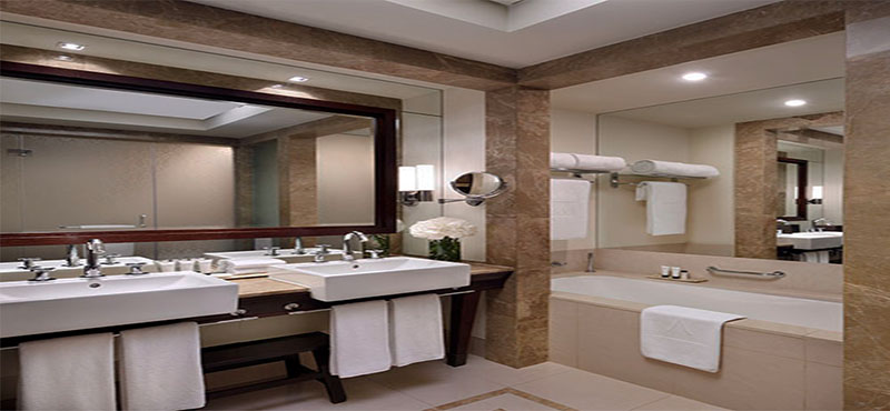 The Palace Downtown Dubai Luxury Dubai Holiday Packages Junior Suites Bathroom