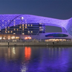 exterior 2 - yas viceroy abu dhabi - luxury abu dhabi holidays