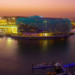 exterior 3 - yas viceroy abu dhabi - luxury abu dhabi holidays