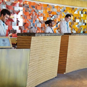 reception - yas viceroy abu dhabi - luxury abu dhabi holidays