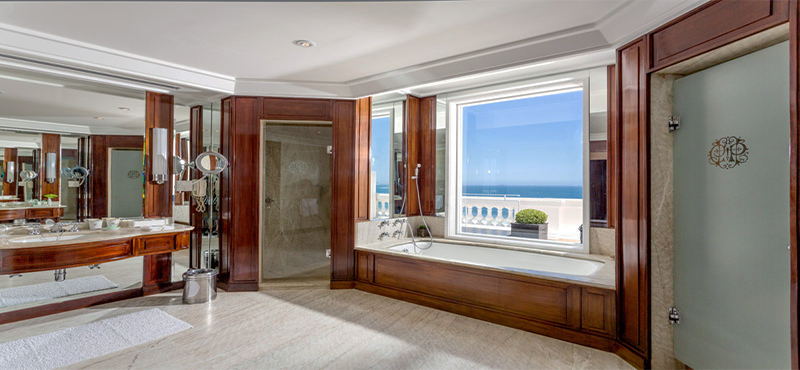 Belmond Copacabana Palace Luxury Brazil Holiday Packages Penthouse Suite Bathroom