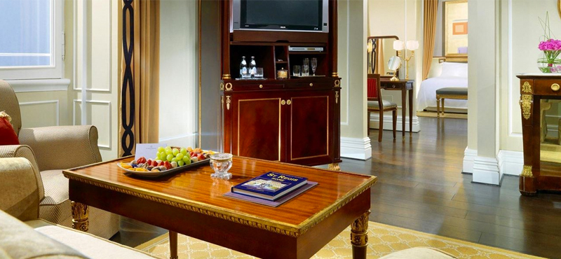 Junior suite 2 - st regis rome - luxury rome holiday packages