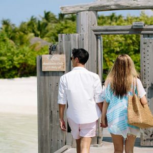 Maldives Holidays Naladhu Private Island Maldives Jetty Entrance