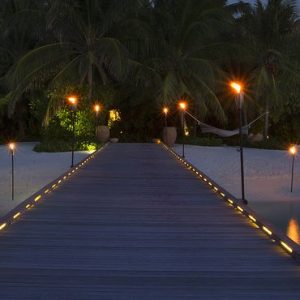 Maldives Holidays Naladhu Private Island Maldives Jetty At Night