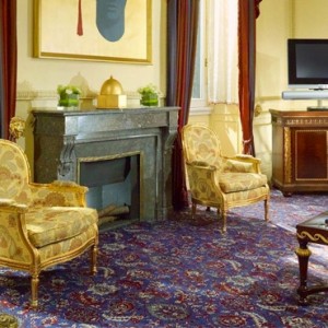ambassador suite - st regis rome - luxury rome holiday packages