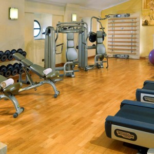 gym - st regis rome - luxury rome holiday packages