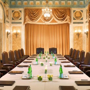 meeting room - st regis rome - luxury rome holiday packages