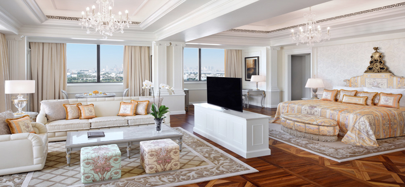 Palazzo Versace - Luxury Dubai Holiday packages - Imperial Suites bedroom