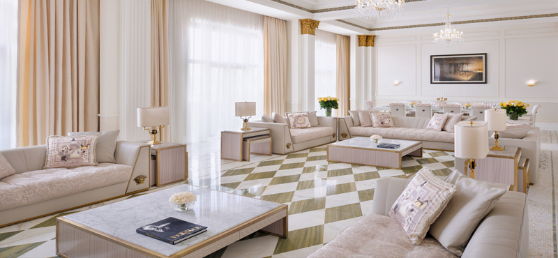 Palazzo Versace - Luxury Dubai Holiday packages - Imperial Suites living area