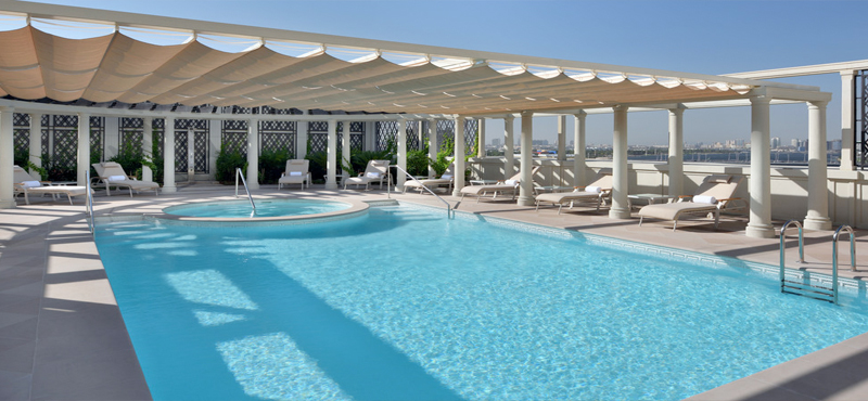 Palazzo Versace - Luxury Dubai Holiday packages - Imperial Suites pool